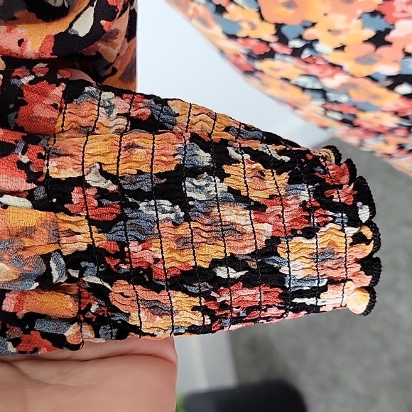 Wild Fable Floral Long Sleeve Dress SZ S - Picture 5 of 13